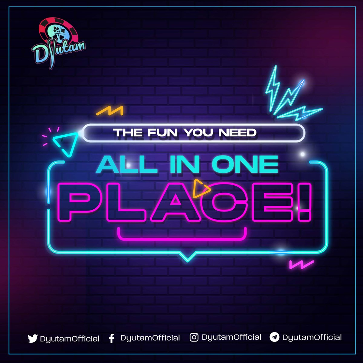 We offer a haven for all gaming enthusiasts! 🃏 It's not just a metaverse for gamers. It's also a place that provides tools for investors to create their reality! 🚀
 Experience all of that with us: 
🔗 linktr.ee/dyutam