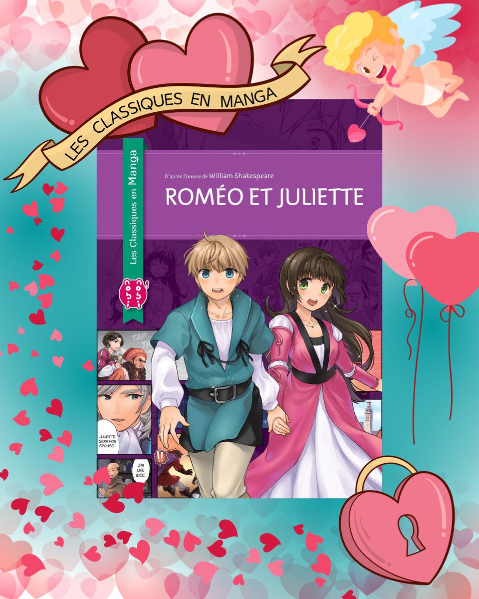 chamallowsread's tweet image. Roméo et Juliette ❤️
⁠
Au cours d’un bal masqué, Roméo et Juliette tombent follement amoureux l’un de l’autre. Malheureusement, cet amour n’est pas né sous la bonne étoile car leurs familles respectives, éternelles ennemies jurées, ne sauraient accepter cette union.