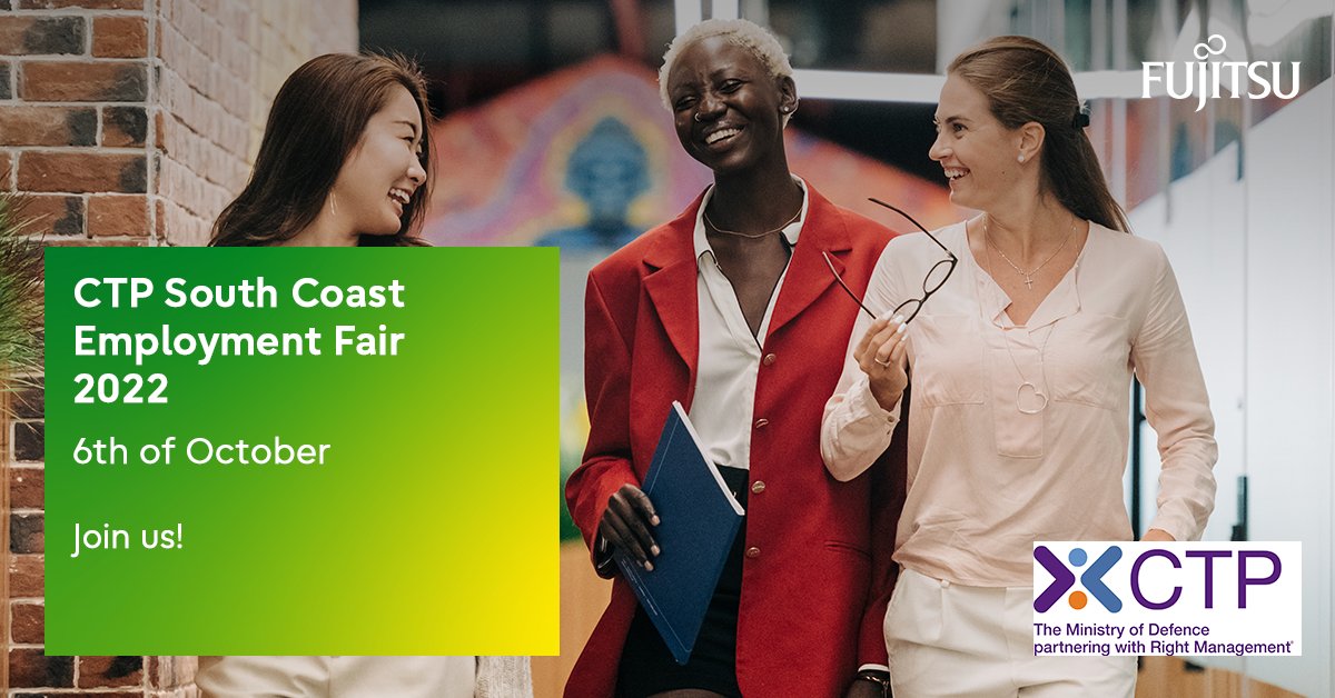Fujitsu Defence (@fujitsu_defence) on Twitter photo Do you want to have the opportunity to build your network and chat with local and national employers about your career? Don't miss <a href="/CTPinfo/">Career Transition Partnership (CTP)</a>'s Sout Coast Employment Fair and discover fantastic opportunities for employment within Fujitsu! okt.to/E4b2Vf Do you want to have the opportunity to build your network and chat with local and national employers about your career? Don't miss <a href="/CTPinfo/">Career Transition Partnership (CTP)</a>'s Sout Coast Employment Fair and discover fantastic opportunities for employment within Fujitsu! okt.to/E4b2Vf