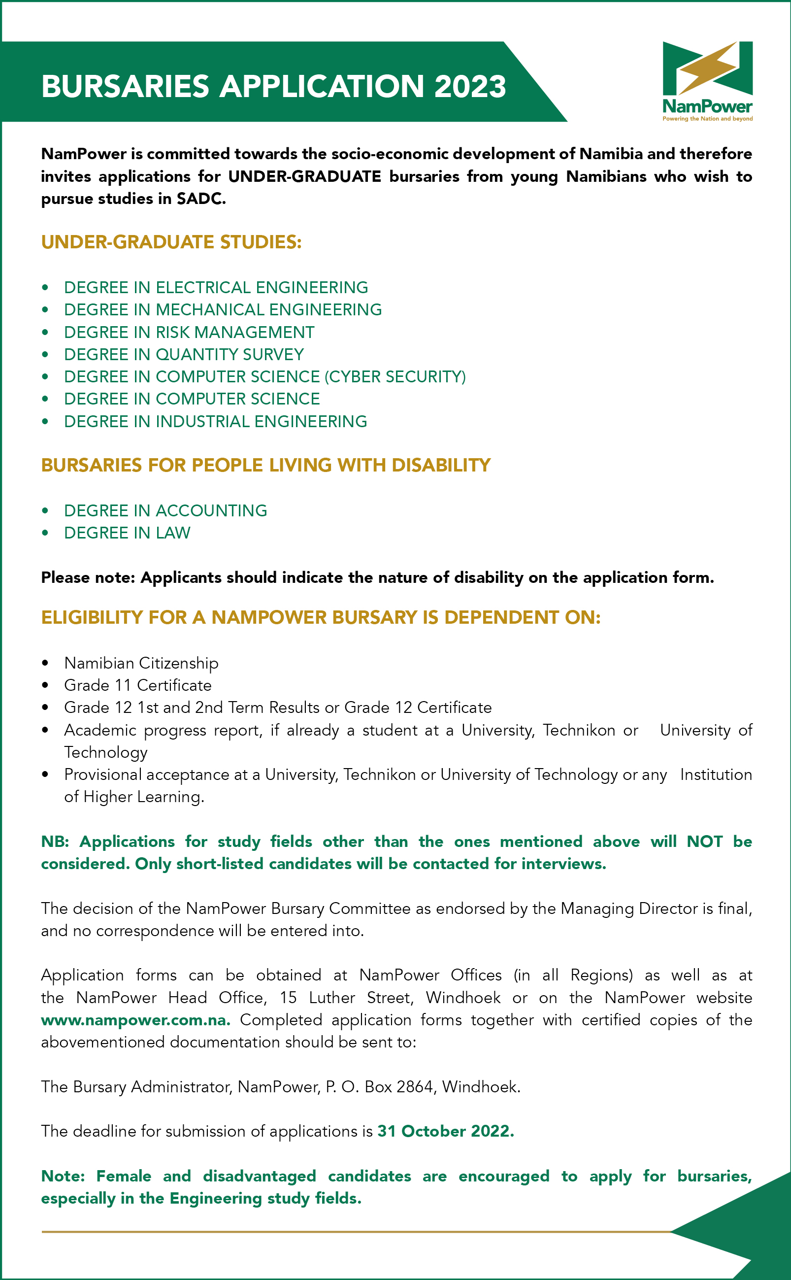 Namibia Power Corporation (nampowernamibia) / Twitter