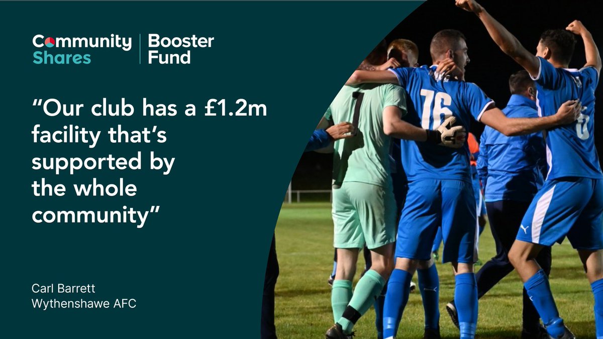 ⚽🏆 “In an ideal world, all football clubs would be supporter-owned!” Discover Wythenshawe AFC, owned and controlled by the fans 👉 bit.ly/3AAOAtV. And find out how #comshares can help your community take control of what it cares about: bit.ly/3pZ4oSe 👍
