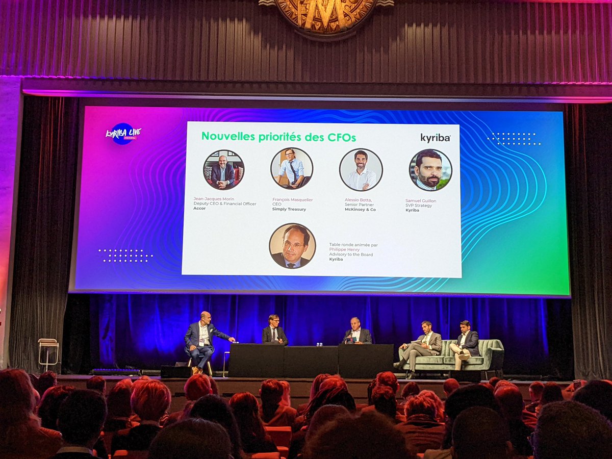 Trustpair (@trustpair) on Twitter photo 📢 Les nouvelles priorités des #CFOs face à la crise géopolitique et macroéconomique #KyribaLive
"What I notice from the crisis is that we need to more automate our processes and centralize data in one place."
Francois Masquelier, CEO <a href="/SimplyTreasury/">Simply Treasury</a>, Chair of #ATEL and #EACT 📢 Les nouvelles priorités des #CFOs face à la crise géopolitique et macroéconomique #KyribaLive
"What I notice from the crisis is that we need to more automate our processes and centralize data in one place."
Francois Masquelier, CEO <a href="/SimplyTreasury/">Simply Treasury</a>, Chair of #ATEL and #EACT