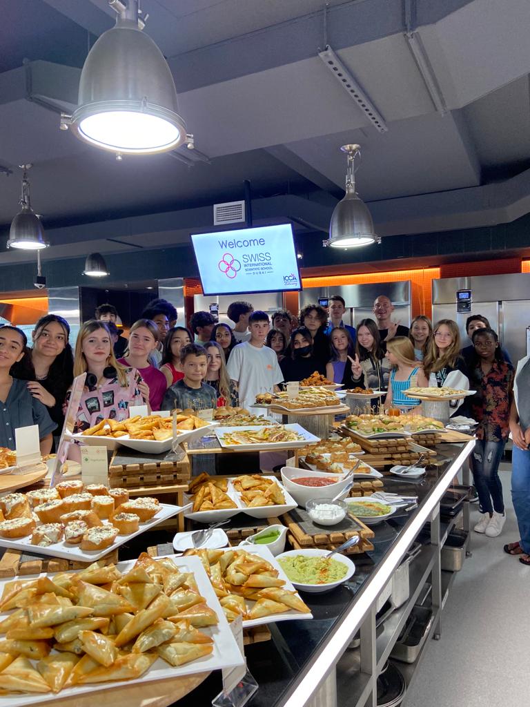 SwissIntl's tweet photo. Developing skills for life for our #boarding students this weekend! A trip to the International Centre for Culinary Arts, opportunity for a hands-on experience of preparing a menu &amp; working in a busy kitchen. A very tasty experience! #Boardingschool #BoardingschoolDubai https://t.co/iYZKRI2LVV