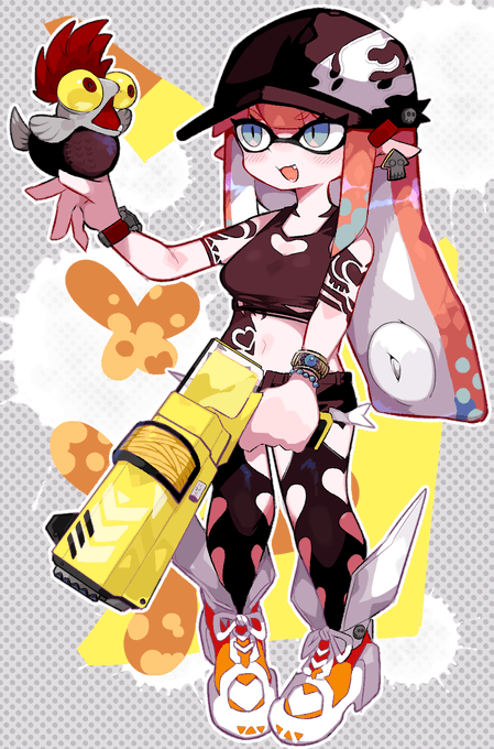 ハートタイツのイカちゃん! 