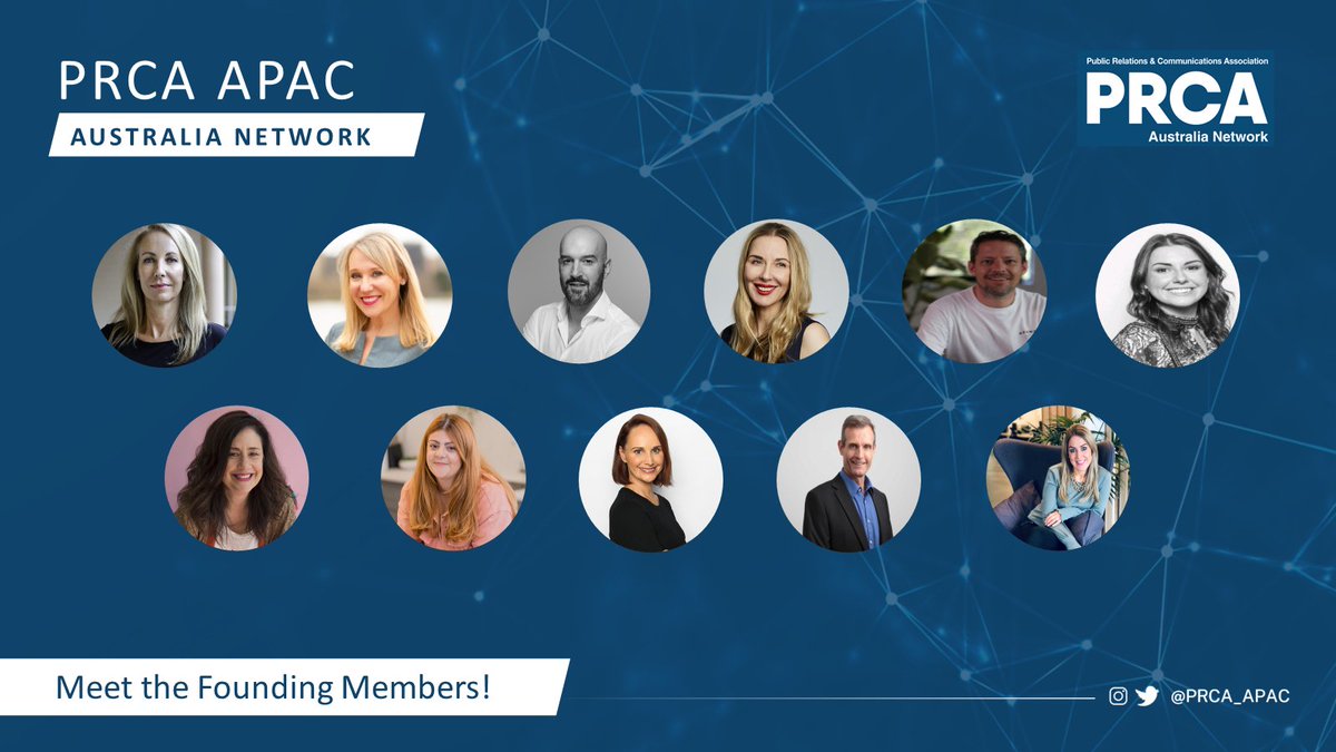 PRCA_HQ's tweet photo. "We believe that through the leadership and expertise of our new Board, we can further strengthen Australia’s position as industry leaders in APAC" - Head of PRCA APAC @Tara_PRCA.

@PRCA_APAC has today launched its Australia Network. 

📰 https://t.co/Vrkq2BYTcv https://t.co/2tGE0enBXt