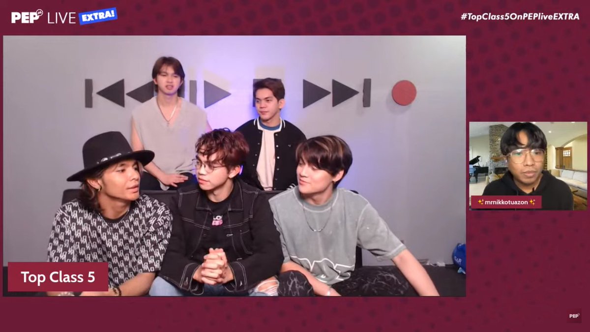 TeamJeffriends's tweet photo. [#TopClassFive on PEP Live EXTRA!] 100422

Watch their interview now! Get to know more their stories✨ also don't forget to use the tags in your tweets!

[YT] https://t.co/0V4DMu9Xr4
[Kumu] https://t.co/K0qkKcPPP7

#TopClass_Jeff @topclass_jeff
#TopClass5onPEPLiveExtra
#Ppop https://t.co/G9rdQVDlPr