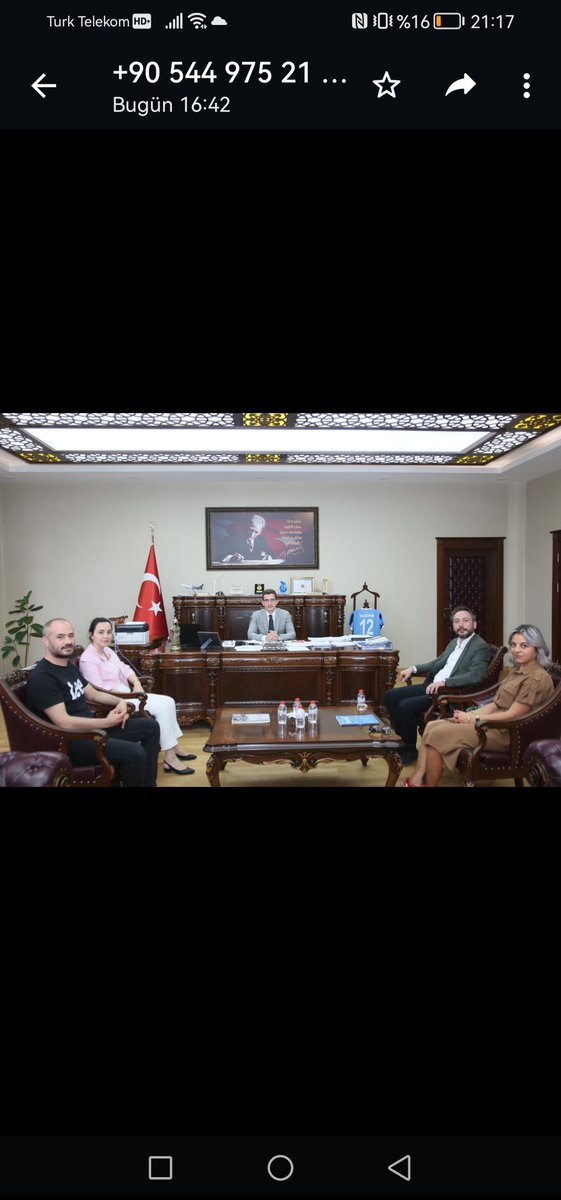 Tema Bingöl il temsilciliği olarak Genç Kaymakamı Yusuf Kaptanoğlu'nu makamında ziyaret ettik.