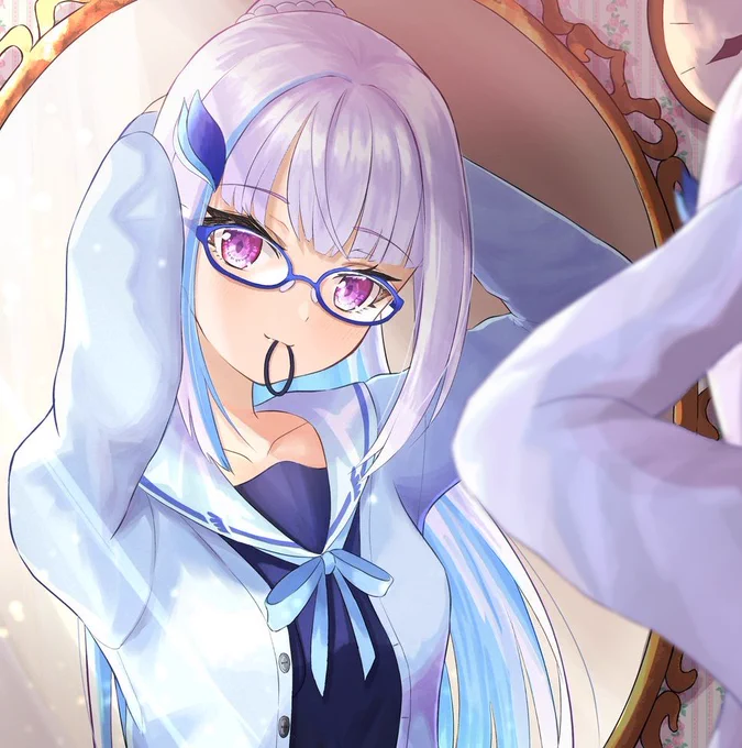 #あなたのあお色の作品を見せてください#ヘル絵スタ の青 