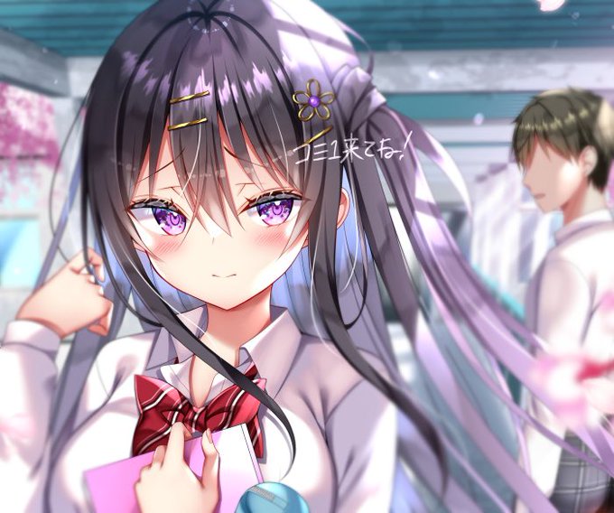 久しぶりに思春期幼なじみちゃん描いてます✊ 