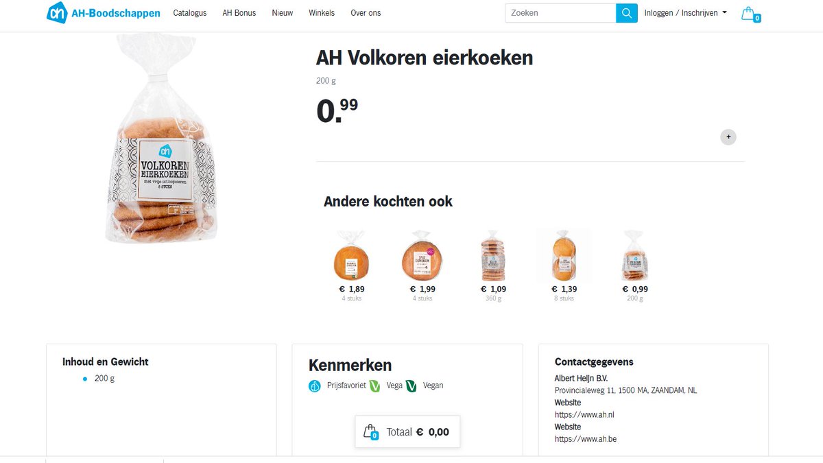 Deze eierkoeken lijken mij niet vegan? 🥚🥚 <a href="/albertheijn/">Albert Heijn</a> <a href="/vegabondslife/">Vegabonds🌱</a>
