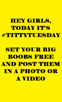 Let's start the hottest #tittytuesday ever #marteditette https://t.co/6Vj098IZN2