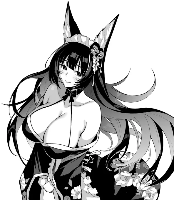 見切れてない武蔵です。#アズ4#びそくぜんしんっ#アズールレーン 