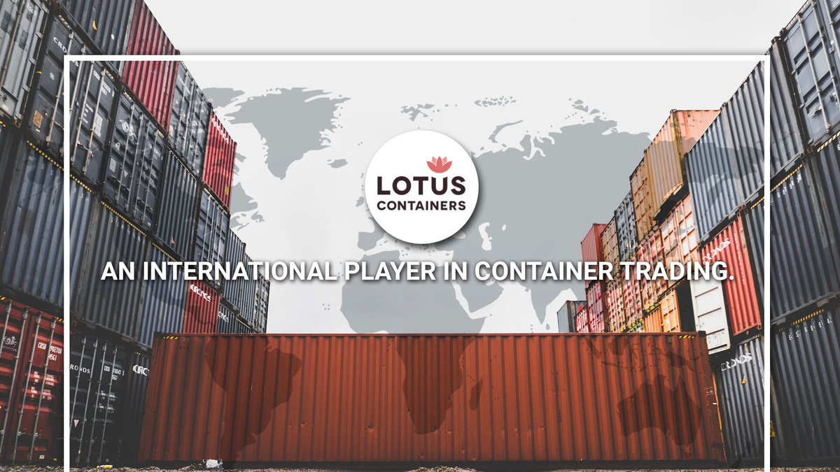 LOTUSContainers's tweet image. Contact LOTUS Containers, an established player in the container trading arena at bit.ly/3N8XXWL to get a plethora of cargo container options available in various sizes and types.

#containertrading #cargocontainer #freightforwarding #shippingworldwide #lotuscontainers