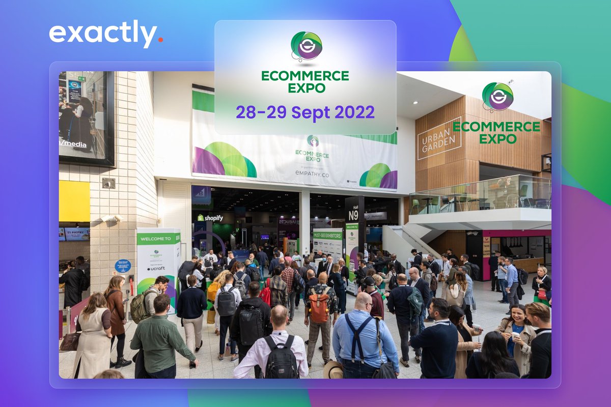 Exactlycom's tweet photo. We had a really great and productive time at @ecommerceexpo last week! Thanks to everyone who managed to stop by! See you at the next gatherings.

#ecommerceexpo #onlinepaymentacceptance #paymentgateway #fintech https://t.co/KEVrqFGX3r