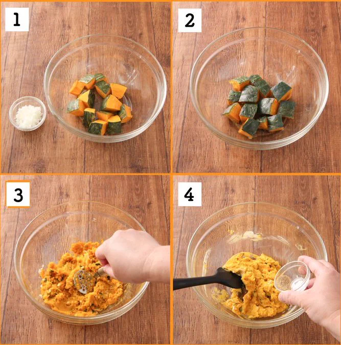 かぼちゃサラダはあるものを入れると格段に美味しくなる？！電子レンジで作れちゃうお手軽レシピ！