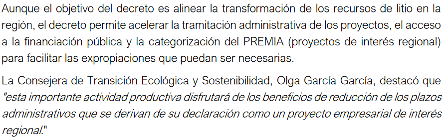 mlinaje's tweet photo. Así ven #InfinityLithium y la Consejera Olga García el #decretazo del litio.

Las cosas van a ocurrir mucho más rápido a partir de ahora.

De nosotros ha dependido siempre pararlo. Ahora es cuando a nosotros nos toca manifestarnos en cualquier evento y dejar claro el #NoALaMina https://t.co/XjzEz0QJnt