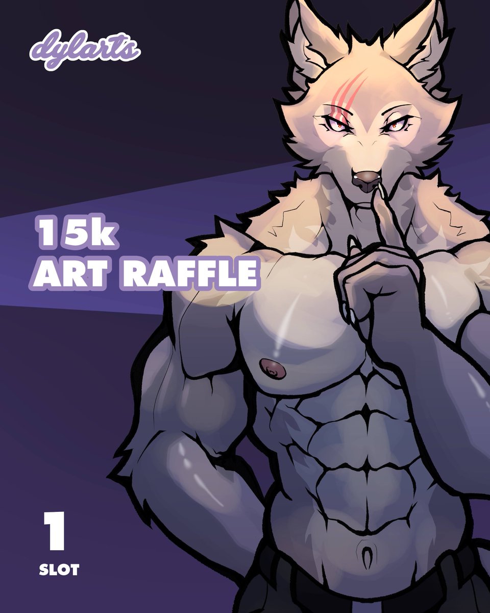 🎨 RAFFLE TIME 🎨

As thanks for 15k, I'll be hosting an art raffle for about a week!

🔹Rules:

- Must be following
- Must retweet
- SFW REFS ONLY 
- Anthro only
- No duplicate entries

Only one winner will be chosen, and it be a half-body! Good luck to everyone!