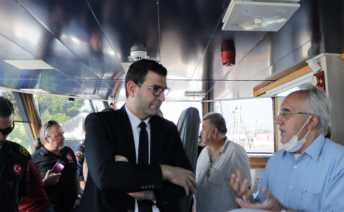 FAOLebanon's tweet photo. The 2nd Experimental trawl #SurveyAtSea in Lebanese waters was launched today at📍Beirut Port by @UN_FAO_GFCM, @FAOLebanon, @MoaLebanon &amp; @CNRSL🚢
The activity's main objective is to support #fisheries resources monitoring🎣in #Lebanon 🇱🇧 &amp; develop management &amp; conservation plans https://t.co/u3K2RFe3PL
