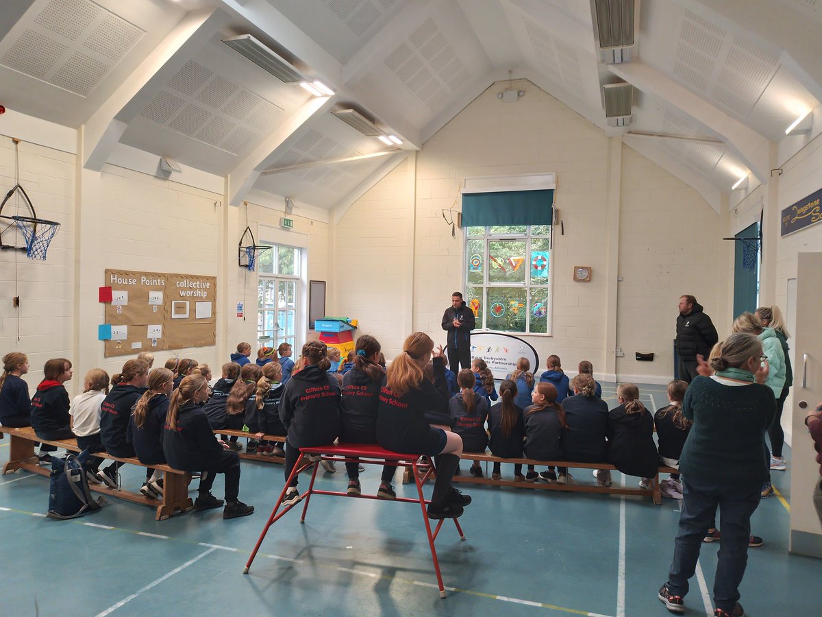 RDSSP2022's tweet photo. We have our primary #ThisGirlCan event today. We have some quality coaching from @MatlockBees @sunflowerdancex @CricketDerbys and inspiring leaders from local secondary schools! #active60minutes @YourSchoolGames https://t.co/gClFVLzEkE