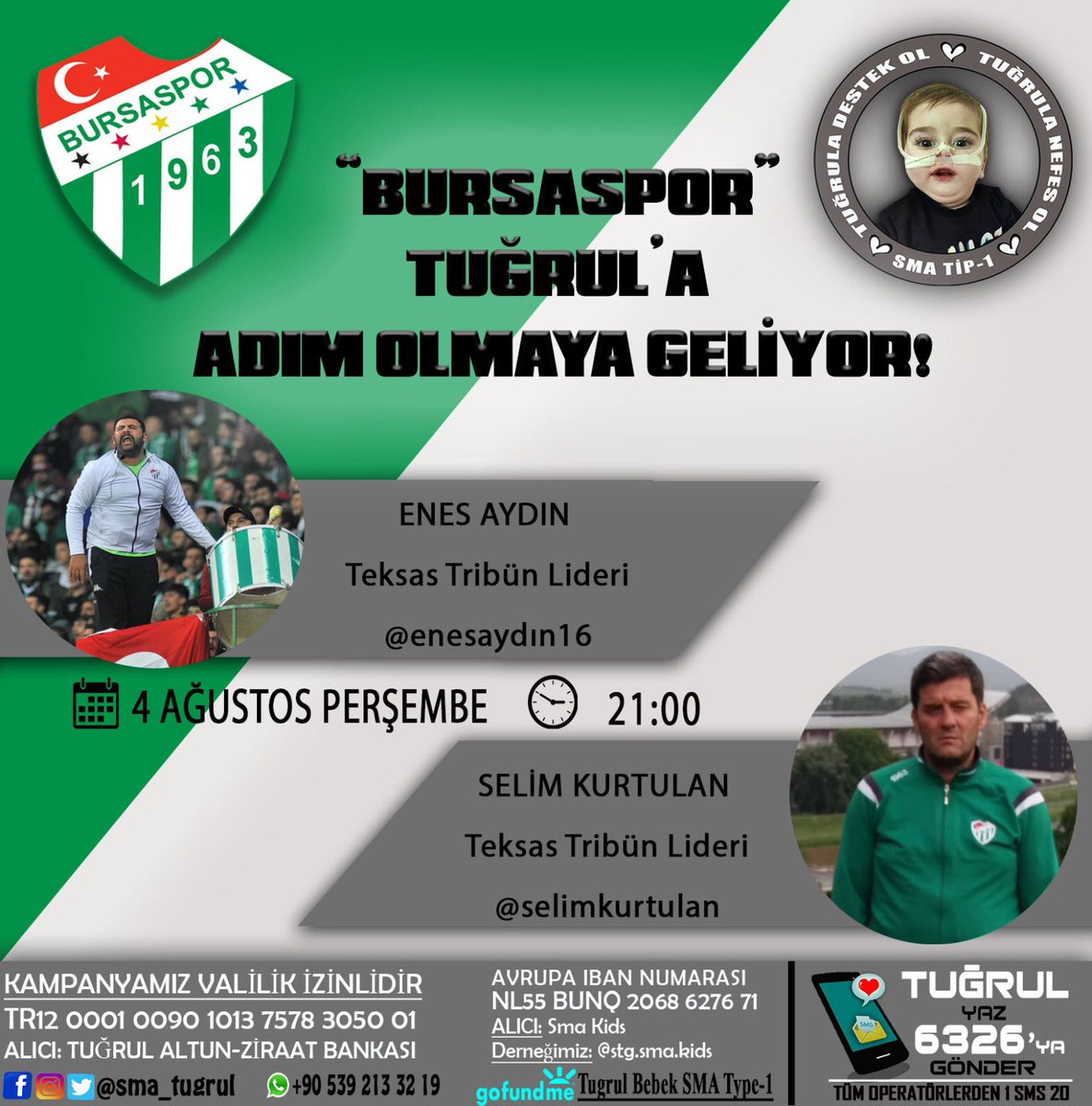 TUĞRUL BEBEĞİN GÖNÜLLÜ ABİ VE ABLALARI  İLK KEZ YARIN 21,30 DA TİWETTERDA SOHBET ODASI AÇACAK TUĞRUL ADINA ÇOK HEYCANLIYIZ.SİZLERİDE ARAMIZDA GÖRMEKDEN ÇOK MUTLULUK DUYARIZ

#enflasyon #Bitcoin AK Parti Brent Kedi Türban 
videoları yayınlayın Merve Boluğur Okul #SedatPeker