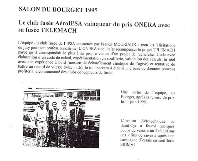 IPSA's tweet photo. 30 ans d’@AeroIPSA : l’IPSA a retrouvé son fondateur !
Spécialisée dans la conception de lanceurs, l’association rythme la vie des futurs ingénieurs de l’école depuis 30 ans. Son fondateur, @FranckMx, a accepté de revenir sur la genèse de l’association.
👉 https://t.co/83trjUSstq https://t.co/EZgZp6GLJP
