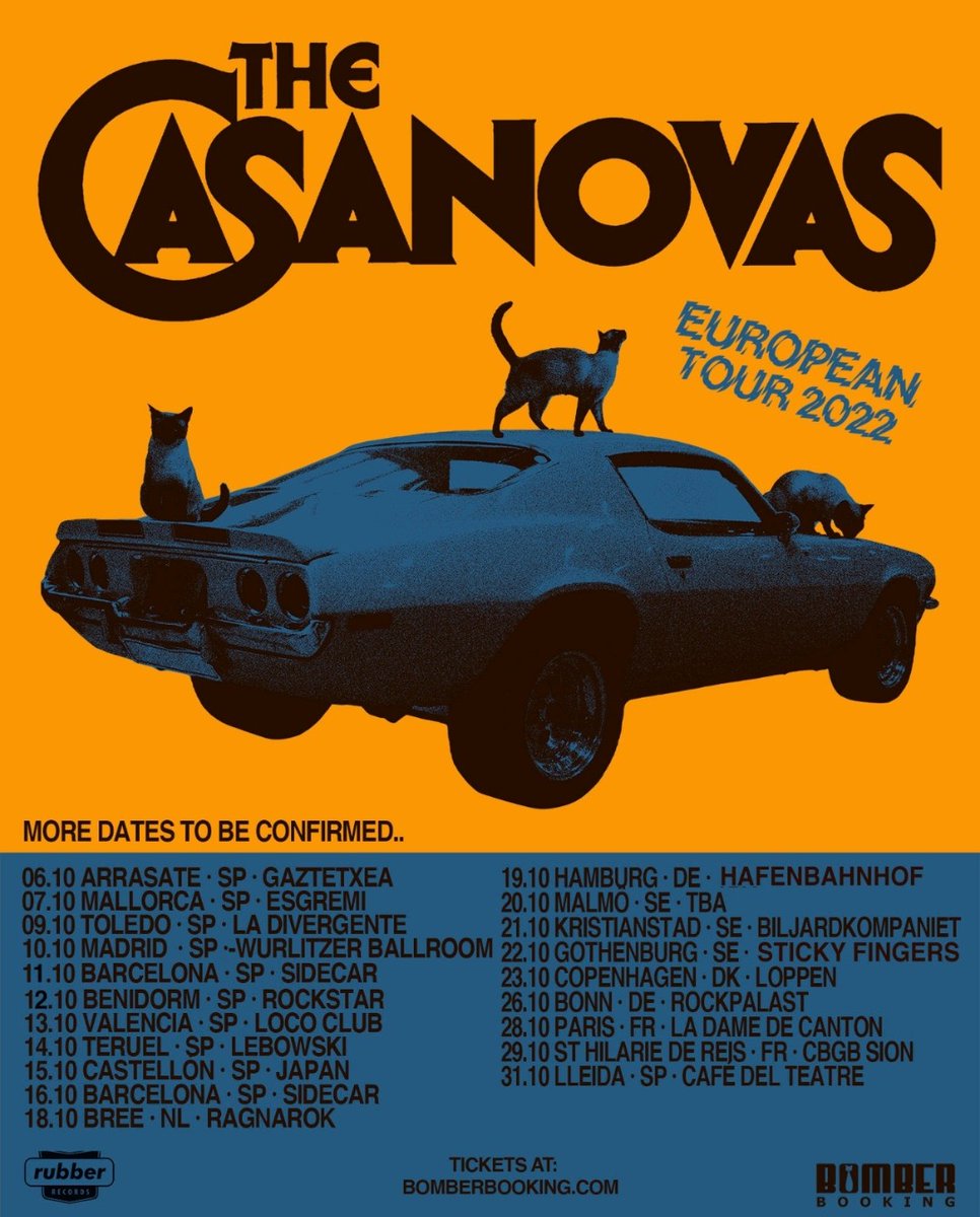 THE CASANOVAS EUROPEAN TOUR STARTS 🔥