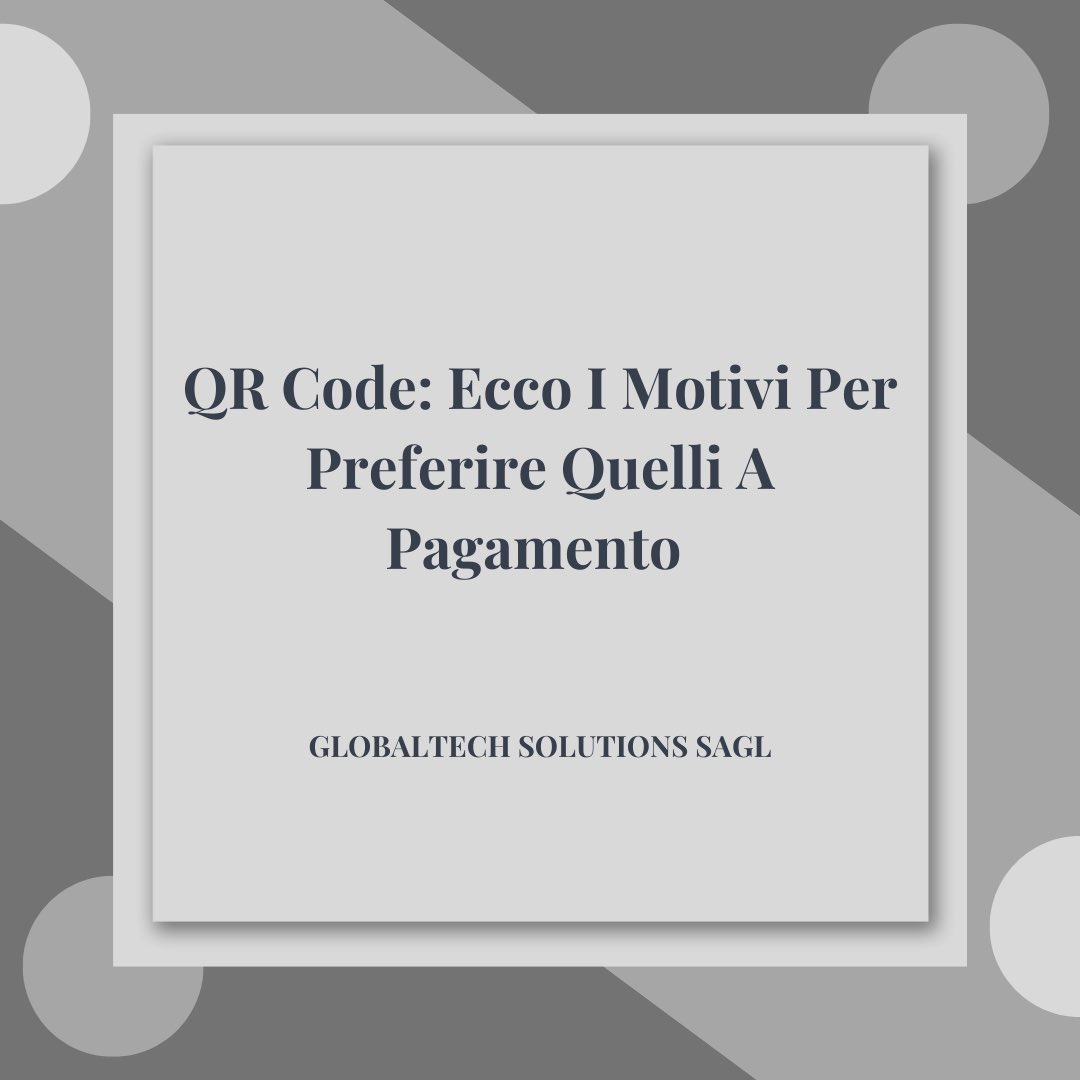 GlobaltechCH's tweet image. Vuoi sapere di più in merito ai QR Code? Visita il nostro sito web!

#globaltechsolutionssagl #blog #marketingdigitale #digitalmarketing #onlinemarketing #svizzera #svizzeraitaliana #ticino #lugano #qrcode #seo #cantonticino

👉 GLOBALTECH-SOLUTIONS.CH