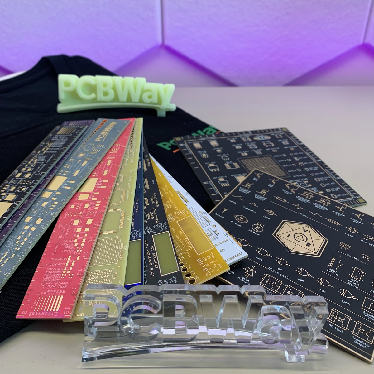 PCBWay on Twitter: "RT @epictronics1: Cool freebies in the mail! That
