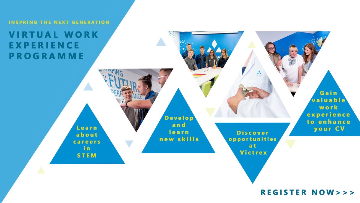 Are you aged 14-16 looking to pursue a career in STEM or gain valuable work experience? Apply below for a chance to join our virtual work experience sessions on the 20th and 24th of October. #STEM

20TH October: ow.ly/9vME50L10ro

24th October: ow.ly/wur450L10rp