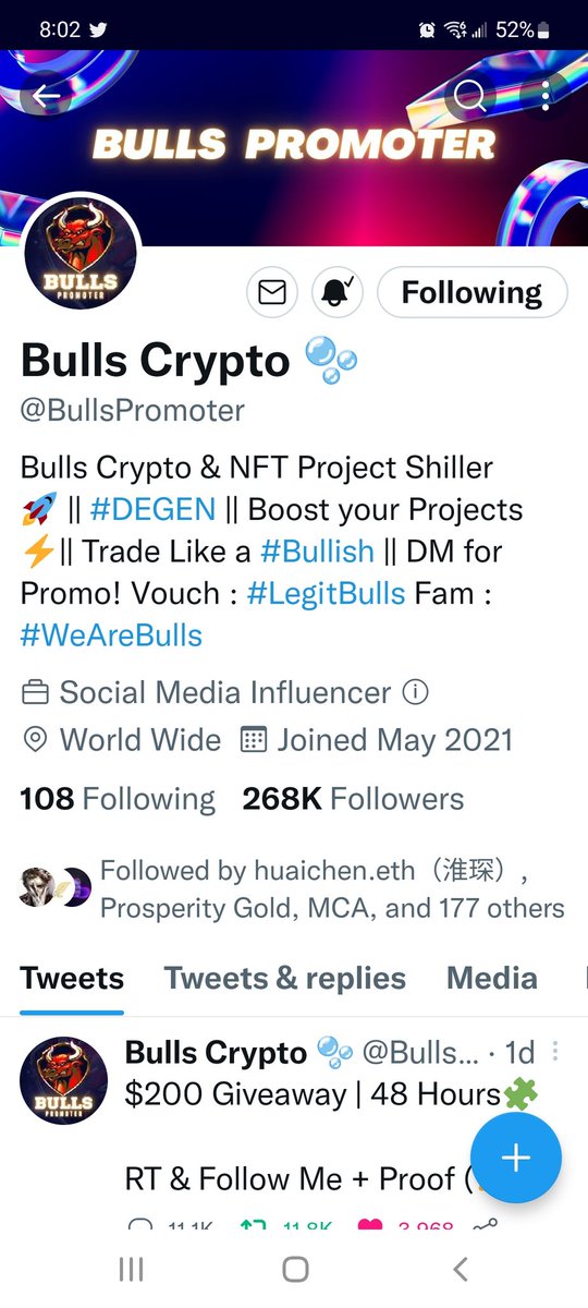 Susie ๐ค๐คโจ๏ธ (@susiewendorff) on Twitter photo <a href="/BullsPromoter/">Bulls Crypto</a> TY ๐
<a href="/CrimsonHulk/">๐๐ซ๐ข๐ฆ๐ฌ๐จ๐ง๐๐ฎ๐ฅ๐ค</a>
<a href="/FoxtrotSh1tUp/">WhiskeyTangoFoxtrot ๐ค</a>
<a href="/JeanetteDuff4/">loving life ๐</a>
<a href="/Dellasings/">Vanessa C.</a>
<a href="/ihadztotweet/">Aida</a>
<a href="/AJ_Sinner/">AJ_Sinner</a>
<a href="/QueenJessBcuz/">๐Jessica๐ต๐ท๐จ๐๏ธ๐ป</a>
<a href="/feelinfroggy181/">Tasha ๐ซ</a>
<a href="/MistyMBH1/">๐๐ค๐โค๏ธโ๐ฅThe Dark Queen Mist #Lit โค๏ธโ๐ฅ๐ ๐ค</a>
<a href="/grdebustos/">Ricardo de Bustos</a>
<a href="/Boti_2/">Victor P.</a>
<a href="/shayshay2779/">Shaylene</a>
@PHLMagickCat
<a href="/PolishGirl70/">StacysMomโฅ๏ธโจ๏ธ</a>
@rokinrhonda
<a href="/Lucky1Baby_Girl/">โจMikkiโจ๐๐</a>
<a href="/_G_R_A_M_S_/">GenealogyGrams ๐บ๐ธ</a>
<a href="/Brownstown76/">Susan ๐ซ</a>
<a href="/KimberlyCantu87/">Kimberly Cantu</a> <a href="/BullsPromoter/">Bulls Crypto</a> TY ๐
<a href="/CrimsonHulk/">๐๐ซ๐ข๐ฆ๐ฌ๐จ๐ง๐๐ฎ๐ฅ๐ค</a>
<a href="/FoxtrotSh1tUp/">WhiskeyTangoFoxtrot ๐ค</a>
<a href="/JeanetteDuff4/">loving life ๐</a>
<a href="/Dellasings/">Vanessa C.</a>
<a href="/ihadztotweet/">Aida</a>
<a href="/AJ_Sinner/">AJ_Sinner</a>
<a href="/QueenJessBcuz/">๐Jessica๐ต๐ท๐จ๐๏ธ๐ป</a>
<a href="/feelinfroggy181/">Tasha ๐ซ</a>
<a href="/MistyMBH1/">๐๐ค๐โค๏ธโ๐ฅThe Dark Queen Mist #Lit โค๏ธโ๐ฅ๐ ๐ค</a>
<a href="/grdebustos/">Ricardo de Bustos</a>
<a href="/Boti_2/">Victor P.</a>
<a href="/shayshay2779/">Shaylene</a>
@PHLMagickCat
<a href="/PolishGirl70/">StacysMomโฅ๏ธโจ๏ธ</a>
@rokinrhonda
<a href="/Lucky1Baby_Girl/">โจMikkiโจ๐๐</a>
<a href="/_G_R_A_M_S_/">GenealogyGrams ๐บ๐ธ</a>
<a href="/Brownstown76/">Susan ๐ซ</a>
<a href="/KimberlyCantu87/">Kimberly Cantu</a>