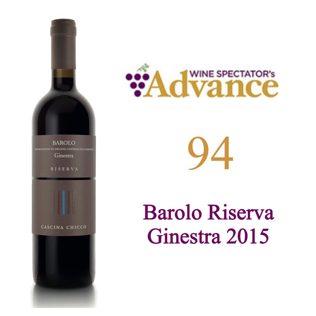 W I N E  S P E C T A T O R🖋
We are proud to inform you that @wine_spectator advance assigned 94 points to our #Barolo #Riserva DOCG #Ginestra 2015 😍
.
#cascinachicco #points #awards #Langhe #Barolodocg #Baroloriserva #monfortedalba #cru #piedmont #redwines #nebbiolo