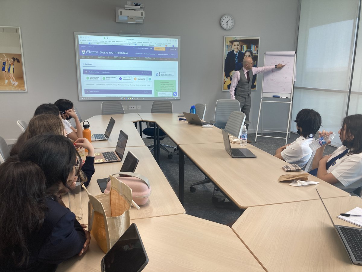 ArcadiaSch's tweet photo. A team of students from Y10 led by our CEO, @navinvalrani, have been selected to take part in the prestigious @wharton Global High School
Investment Competition.
Well done, we wish you the best!
#NurtureLifelongLearning #ArcadiaSchool #JuniorMBA #Competition #BeingWellDubai https://t.co/ldKfxLsU1M