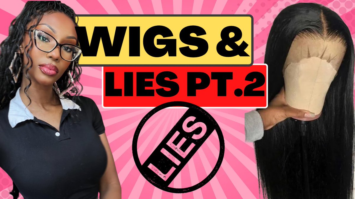 Wigs and lies part 2 is live TODAY youtu.be/Bcf5gj3pXCk