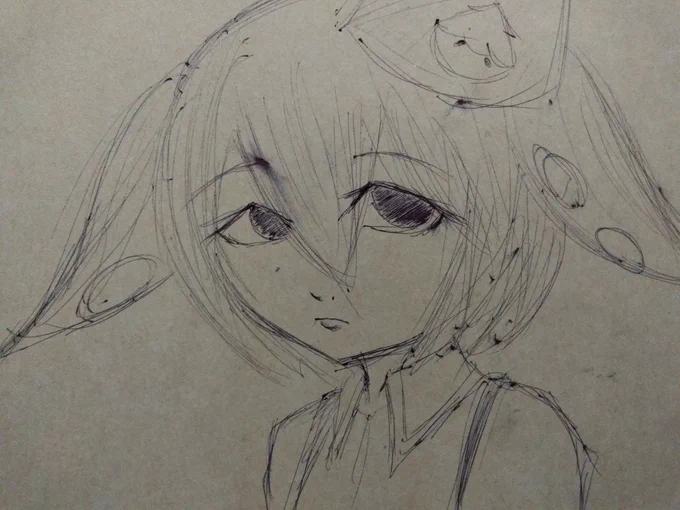 ボールペン落書きずんだもん総統 