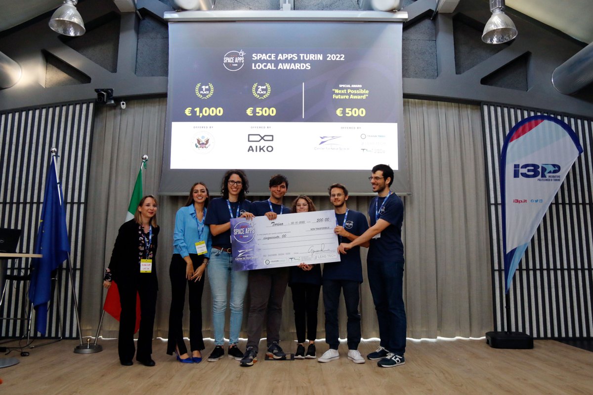 I3P_Torino's tweet photo. 🚀 L'hackathon internazionale NASA @SpaceApps che abbiamo ospitato in #I3P si è concluso domenica!
🎊 Grazie a tutti i partecipanti che hanno messo tutto il loro impegno nella soluzione delle challenge e complimenti ai team che si sono aggiudicati i Local Award
#SpaceAppsTurin https://t.co/Yy2zD5EZC4