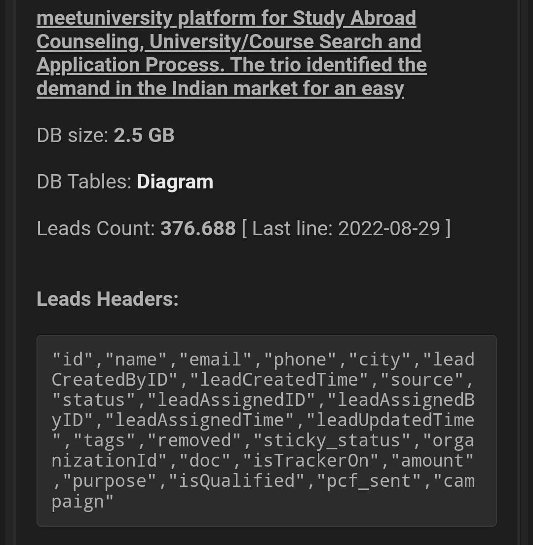 XploitWizer (@xploitwizer) on Twitter photo meetuniversity.com Data Breached and up for sale on underground forum's
#DataLeak #databreach #XploitWizer
<a href="/meetuniversity/">Meet University</a> #cybersecurity meetuniversity.com Data Breached and up for sale on underground forum's
#DataLeak #databreach #XploitWizer
<a href="/meetuniversity/">Meet University</a> #cybersecurity