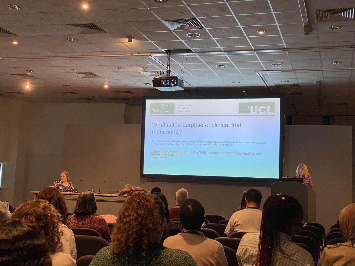 Interested in monitoring and data quality? Session starting now at @ictmc2022. Kicking off the session is <a href="/SharonClintrial/">Sharon Love</a>! #ICTMC2022