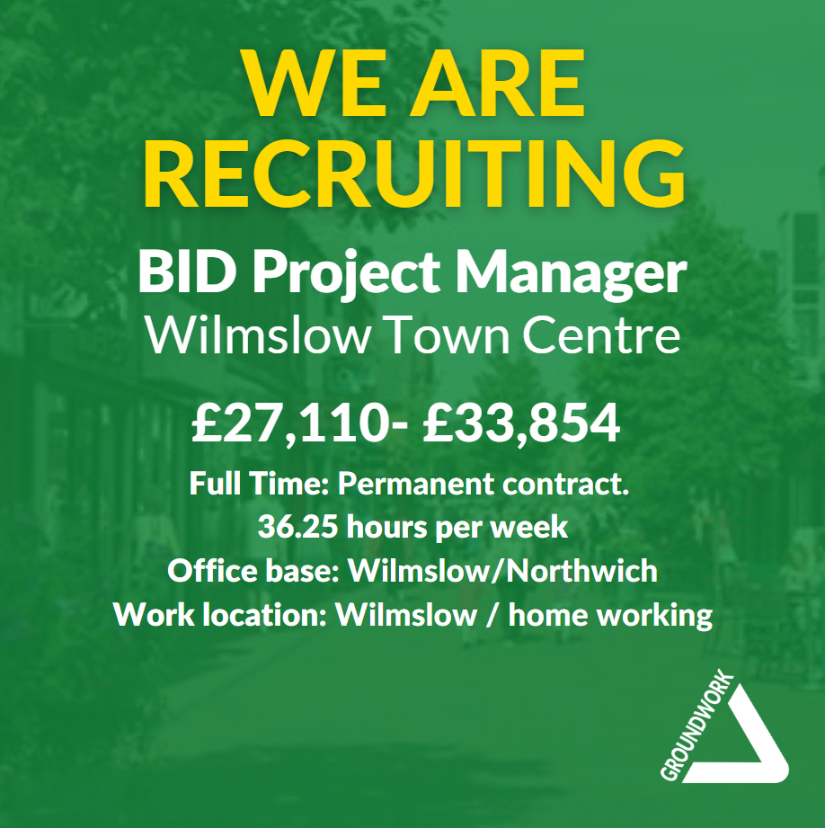 Do you have what it takes to change places?
This brand new role is an exciting opportunity to manage an ambitious project to improve Wilmslow town centre and make it a destination of choice for shoppers and visitors. #Wilmslow #BID #opportunity #Career 
groundwork.org.uk/jobs/bid-proje…