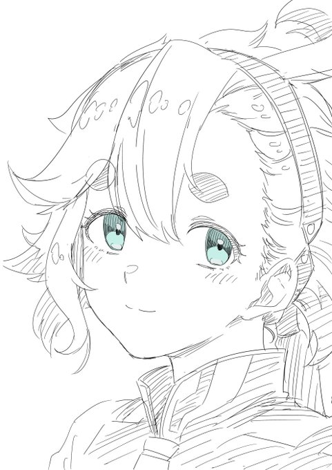 顔を可愛く描けるようになりたいから練習するぞ! 89 