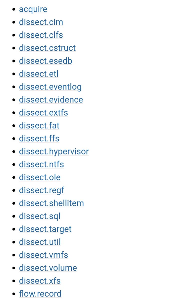 _dirkjan's tweet image. Fox-IT just open sourced their enterprise forensics tooling dissect. This is a big project that some of the smartest people I know have worked on. It supports many filesystems and file formats, all as Python libraries. Docs: docs.dissect.tools / code: github.com/fox-it/dissect