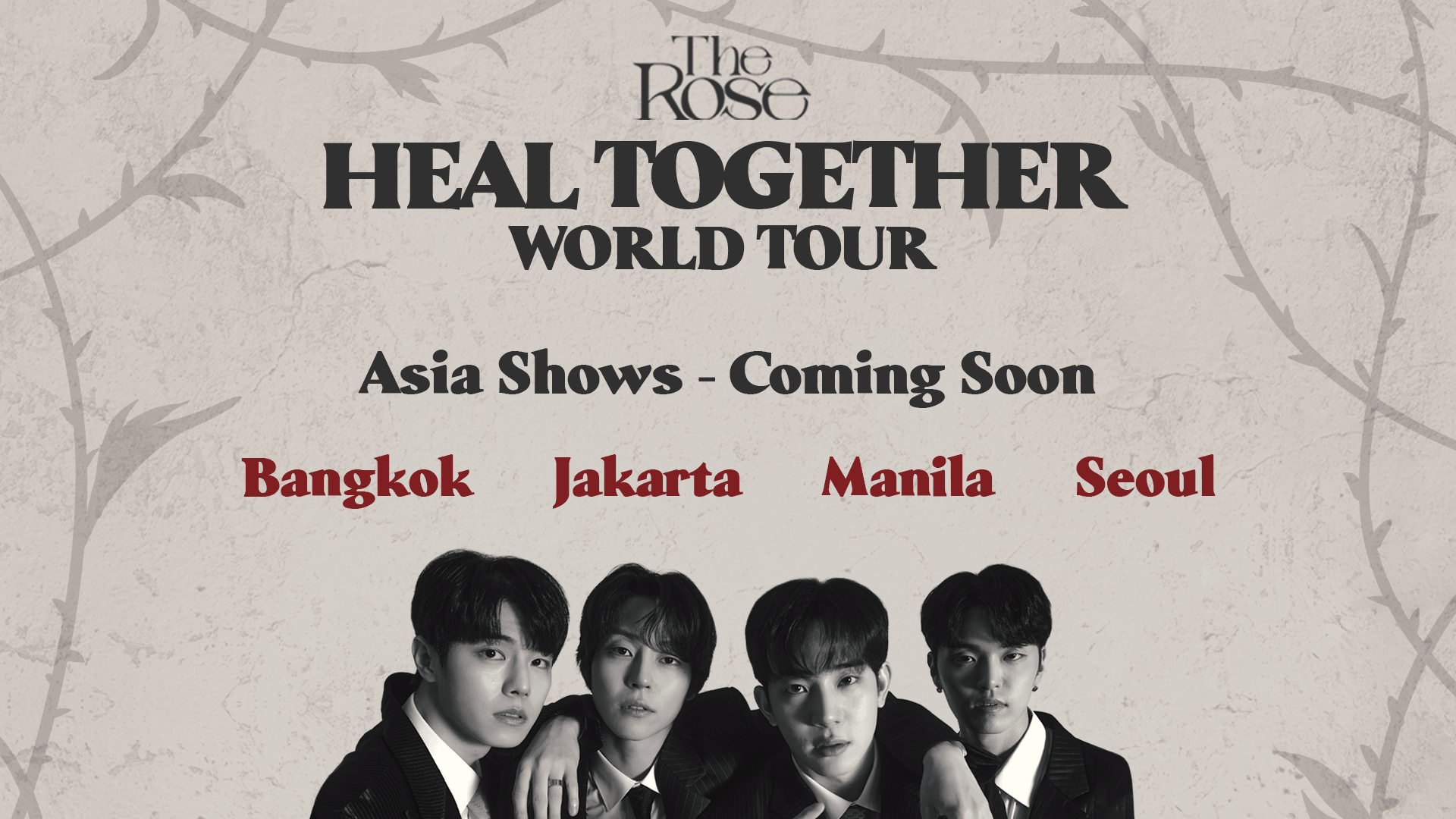 The Rose 'Heal Together' World Tour: Concert Dates and How to Get Tickets