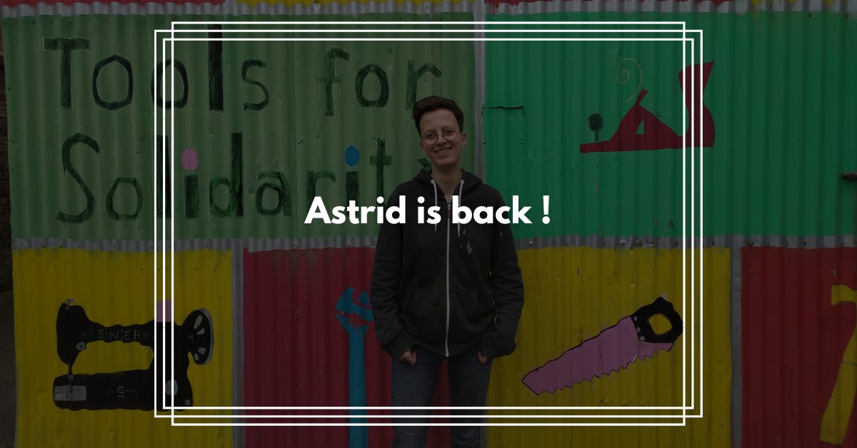 Astrid left three months ago to renew her visa, and it is with great pleasure that we welcomed her back last week!
She is glad to be back home and feels like she never left!
We wish her to make the most of this second year among us!
#charity #volunteer