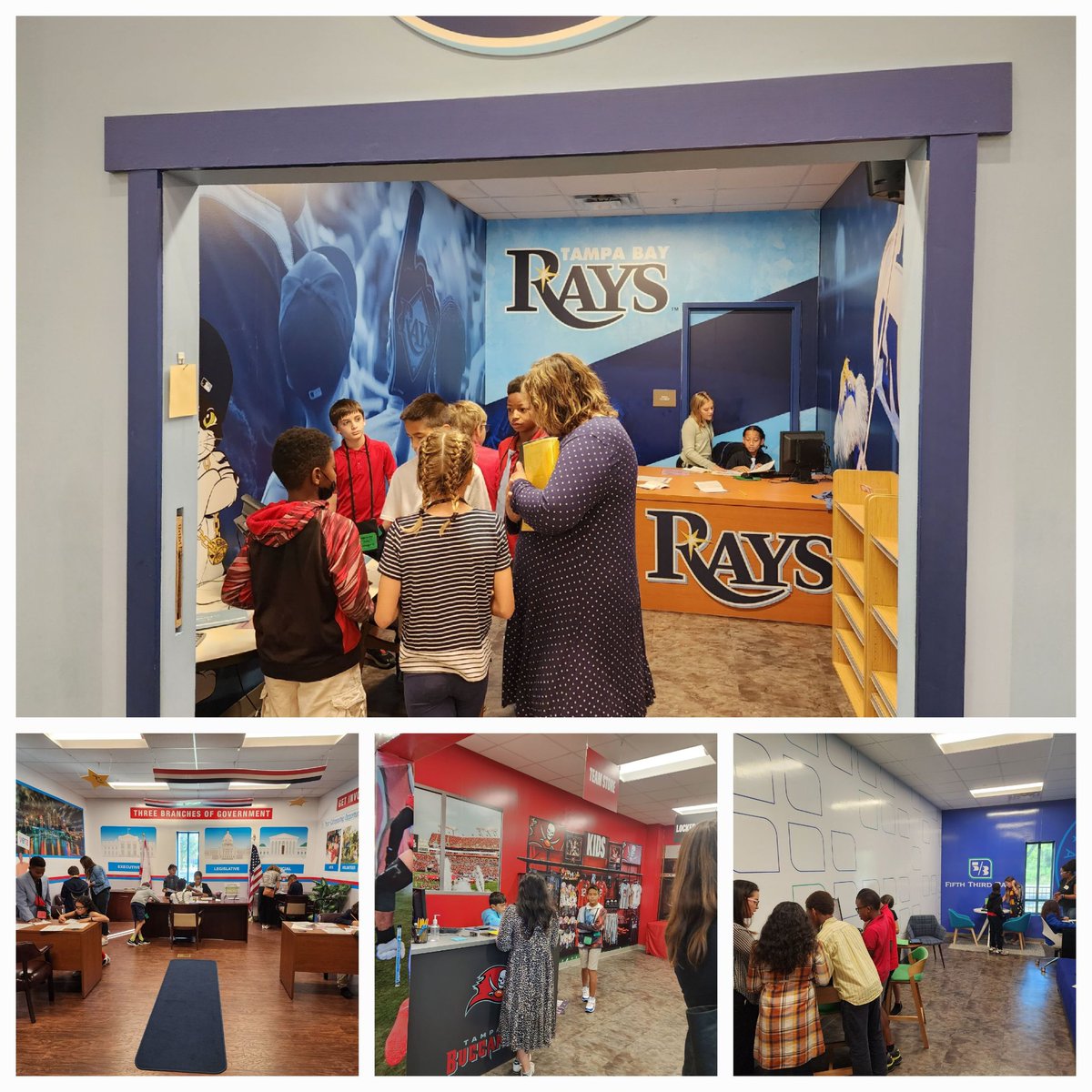 mdavidson916's tweet photo. RP 5th grade prepping businesses prior to opening @ JA BizTown! @CvonAncken @rpk8magnet @ https://t.co/QLcBQs4qnW