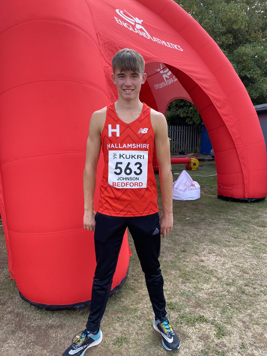 JJHNS's tweet photo. So proud of Cosmo for being selected for the England Athletics Youth Talent Programme 2022-24, based at Loughborough. A fantastic opportunity as a result of a great season. Hard work and determination are paying off. @DHFSUpdate @DerbyshireIS https://t.co/bFLynu0SI0