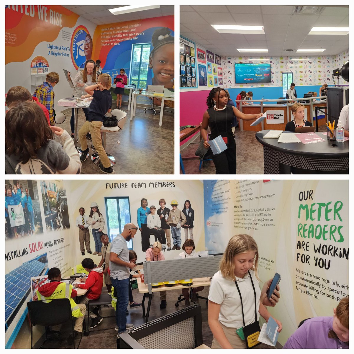 mdavidson916's tweet photo. RP 5th grade prepping businesses prior to opening @ JA BizTown! @CvonAncken @rpk8magnet @ https://t.co/QLcBQs4qnW