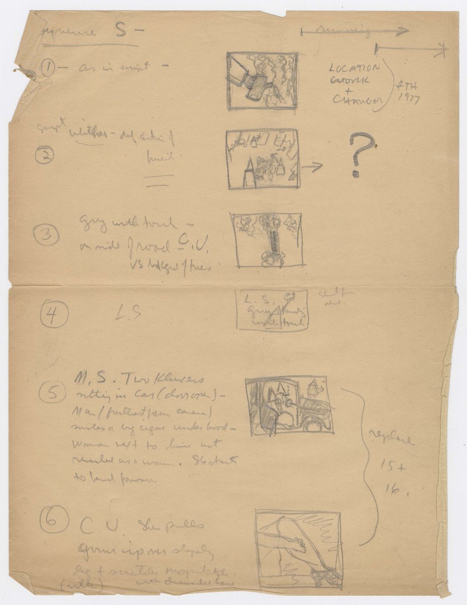 nitrateshow's tweet photo. October is Archives Month! And we're so excited to show you rare items from our archives, starting with two pages from Leo Hurwitz's storyboard for NATIVE LAND (1948). #ArchivesMonth

Eastman Museum, Moving Image Stills, Posters, and Paper Collections https://t.co/XARUClpC8u
