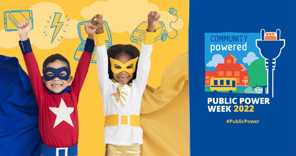The people behind #PublicPower encourage you to equip the next generation of energy customers by making smart choices about our energy future. Have family conversations about #EnergyEfficiency and #ElectricSafety. 
Happy #PublicPowerWeek!
#CommunityPowered #Powerlines #Linework