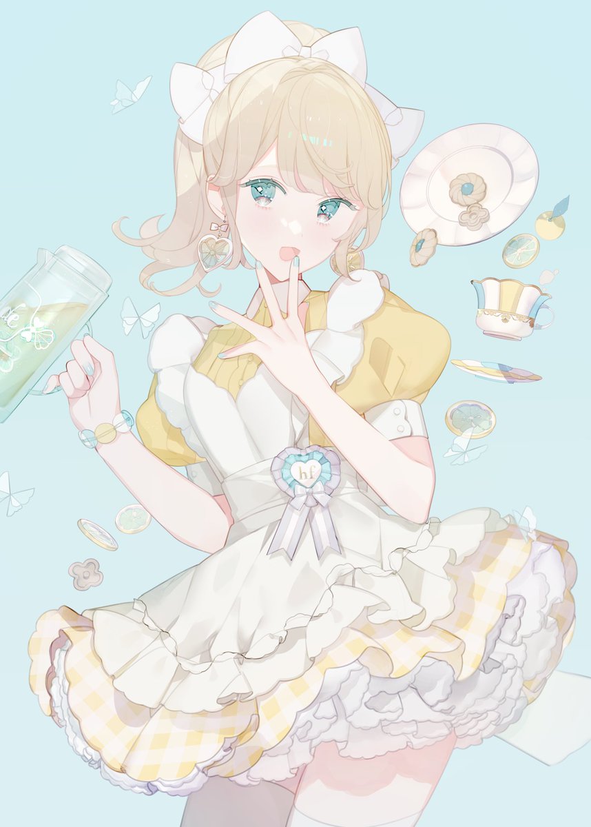「Dreamy tea time !  」|𝕞𝕚𝕟𝕒のイラスト
