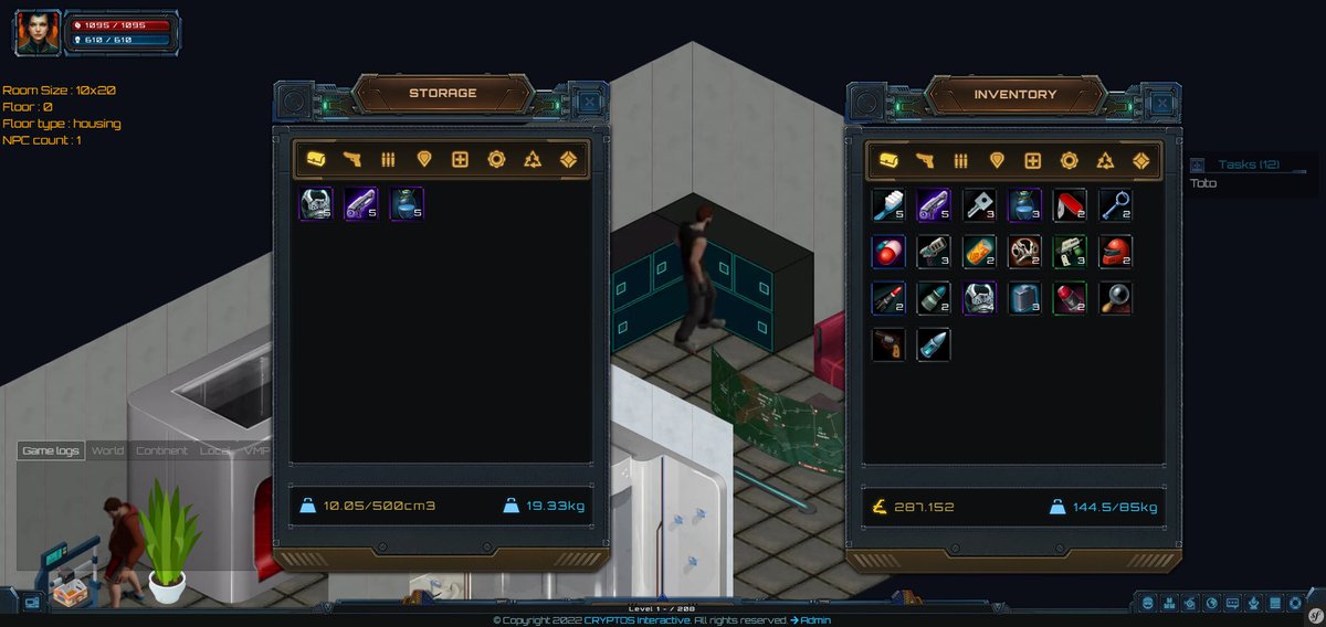 We can now find cool items in <a href="/ULTERAonline/">ULTERA online</a> ! The storage system is almost done, are you ready to discover the Crypto-World and find them? (If you are skilled enough to hack the storage of course😉)