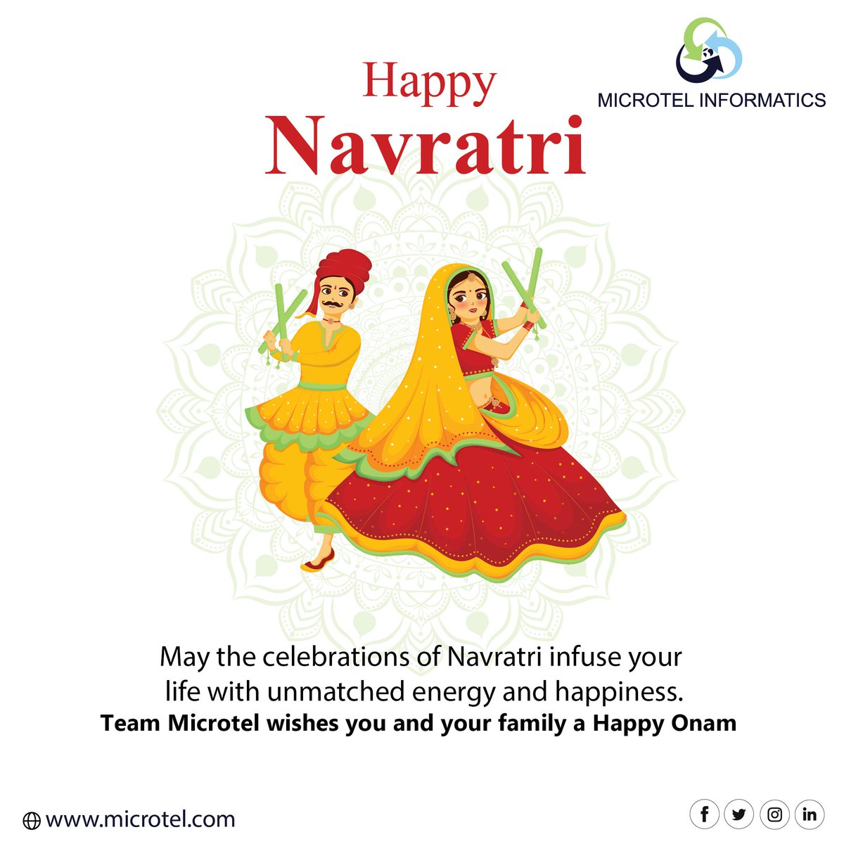 Microtelkochi's tweet photo. May Goddess Durga remove all your sufferings, and may you be blessed with a happy and healthy life. Happy Navratri.

https://t.co/3paTD5hEZ6

#Navratri #microtel  #navadurga #StructuredCablingSystems #EntranceAutomation #VoiceAutomation #VoiceAutomation
#VedioSurveillance https://t.co/6eLyngsI4q